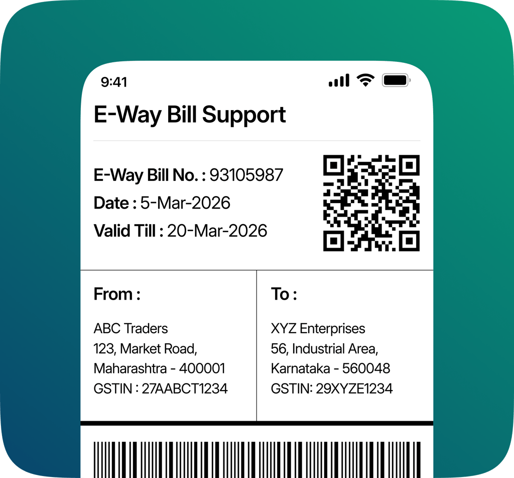 EWaybill Support